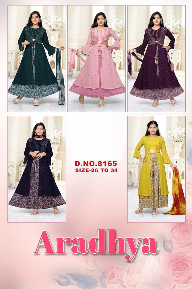 Aradhya 8165 Kids Girls Wear Crop Top Catalog
